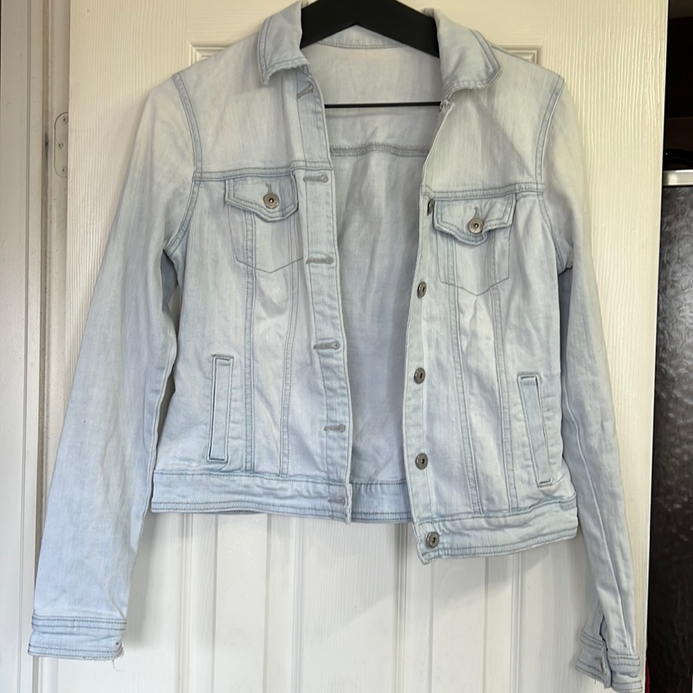 Light Blue washed Jean Jacket